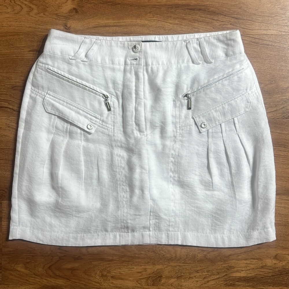 Jamie Sadock Women Sz 8 Golf White Skirt‎ - Picture 2 of 11